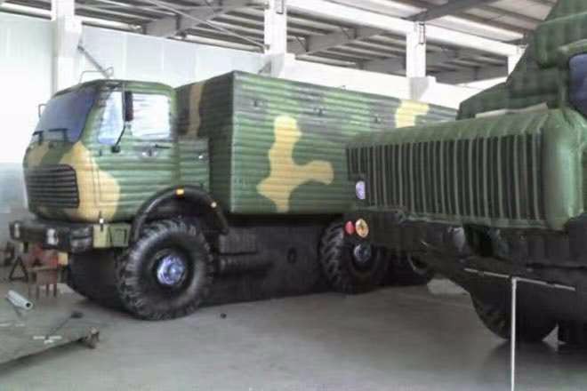 普陀大型军事车